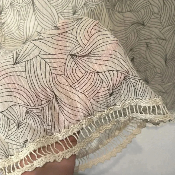 Eberjey 100% Cotton Leaf Print Pajama Pants size S - Picture 6 of 8